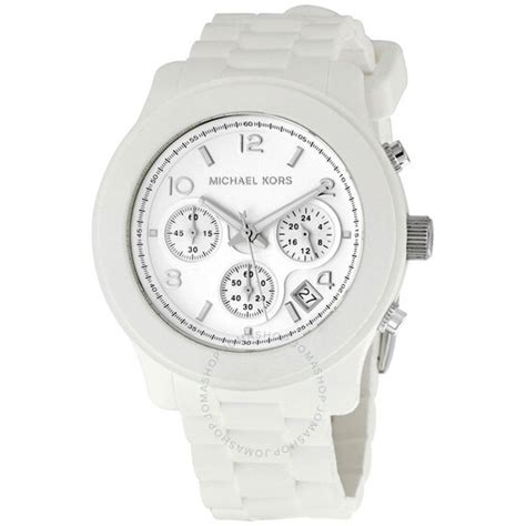 Michael Kors Chronograph Quartz White Dial Ladies Watch MK5292